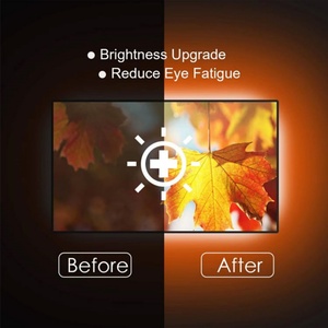 ไฟ LED แถบแสงสร้างบรรยากาศ ควบคุมผ่านแอปสมาร์ทโฟน ซิงค์กับแสงทีวี 12V ควบคุมด้วยเสียง ความยาว 3.8 เมตร เหมาะสำหรับทีวีขนาด 55-65 นิ้ว - Product Image 2