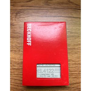Beckhoff 16Bit El4122 2x อนาล็อก4-20mA ระบบอัตโนมัติในโรงงานอุตสาหกรรม - Product Image 1