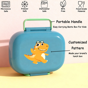Nuevo Set de Regalo Completo y Económico de Loncheras para Niña para Llevar Comida Caliente a la Escuela Caja Bento Verde - Product Image 4