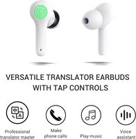 Écouteurs de traduction vocale sans fil M6 avec étui de charge, traduction en ligne de 144 langues, écouteurs de traduction intelligents, dispositif de traduction intelligent