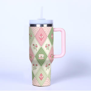 Wholesale Customized Large Capacity <b>Cup</b> Cold Insulation Stainless Steel Insulated <b>Cup</b> Outdoor Cherry Strawberry <b>Ice</b> King <b>Cup</b> - Product Image 6