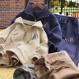Conjuntos de Ropa Casual para Niños de 10 Años, Venta al por Mayor, Sudadera y Pantalones de 2 Piezas, Trajes Deportivos de Invierno para Niños - Product Image 2