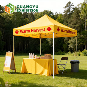 Carpa de <span class=keywords><strong>Aluminio</strong></span> Personalizada de 50 mm y 40 mm, Carpa Comercial Redonda de 10x10 con Puerta y Ventana para Eventos - Product Image 5