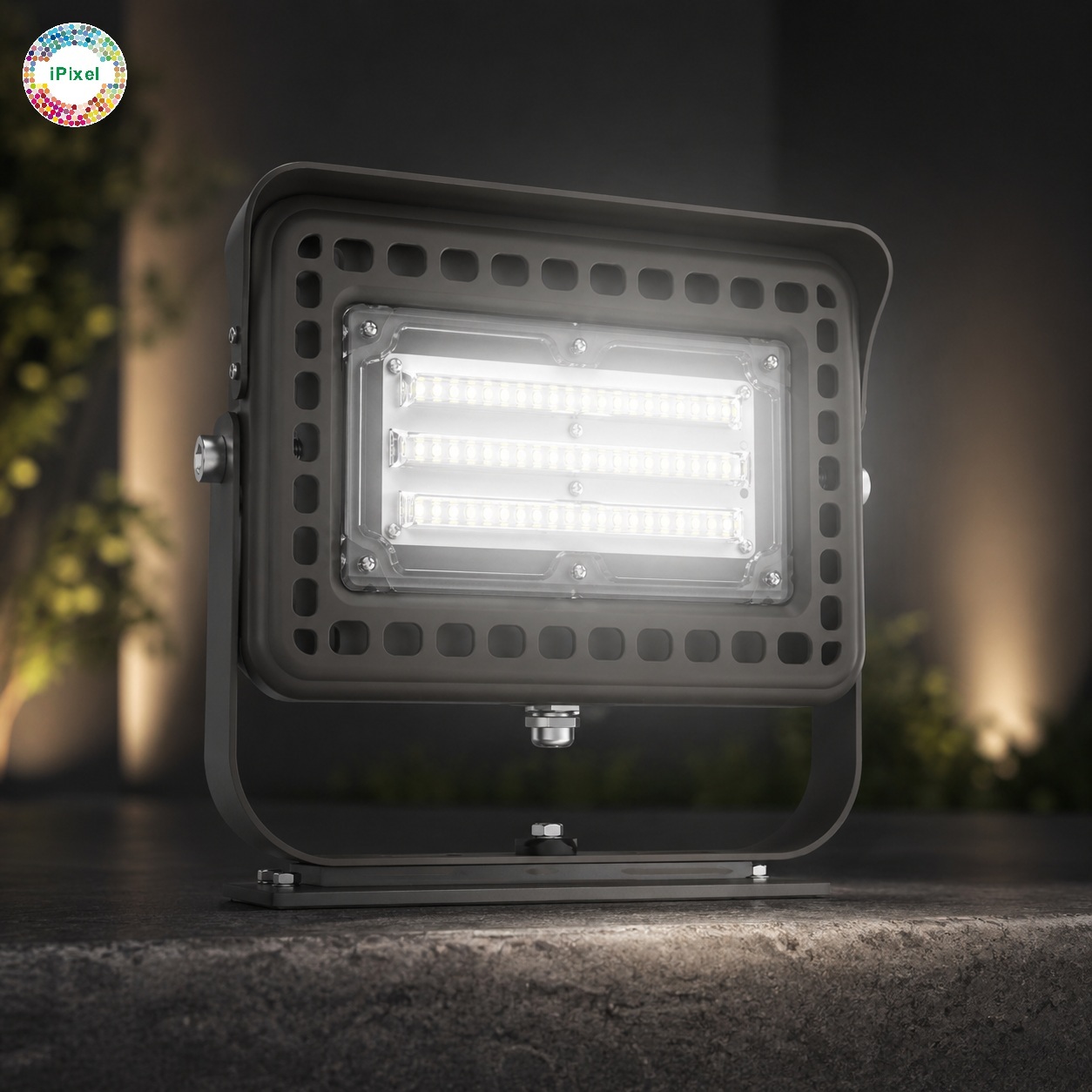 IPixel Wholesale Landscaping LED Outdoor Floodlights Security Garden Yard Spotlight Lamp Flood Lighting Work Light for Park Yard