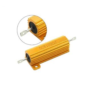 Résistance bobinée en aluminium, boîtier métallique, <span class=keywords><strong>50W</strong></span> 100W 0.01R~100K 1 3 4 6 <span class=keywords><strong>8</strong></span> 10 20 200 500 1K 10K Ohm RX24 - Product Image 1