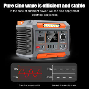 Estación de Energía Portátil de 300W A3D 270Wh, Generador Solar con Carga Inalámbrica, UPS de 600W de Pico para Acampar al Aire Libre, Emergencias en el Hogar - Product Image 5
