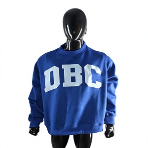 Women's Winter <b>Long</b> <b>Hoodie</b> 100% Cotton SKY BLUE High Street Vintage Zipper Front Regular Fit Breathable Quick Dry DBC Letter - Product Image 3