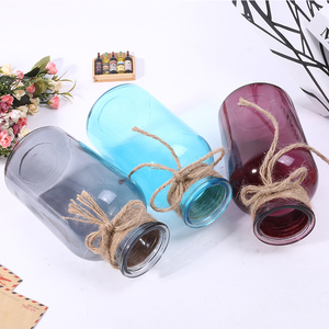 Bottiglia colorata per diffusore di profumo bombola con profumo di ricambio barattoli per Aroma contenitori di olio su misura per bottiglia vaso di fiori - Product Image 1