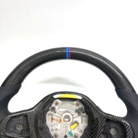 Volant en carbone forgé pour BMW G20 G30 G80 M3 M4 - Maintien du chauffage et du ACC - Amélioration personnalisée de l'intérieur avec LED Performance