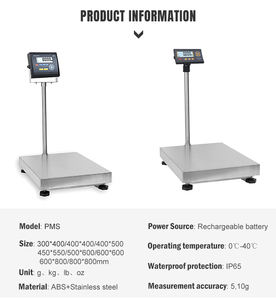 Whitebird Factory Accuracy Ip68 Tragbare einfache Electronica-Plattform Balance Gewicht Maschinen anzeige Waage - Product Image 5