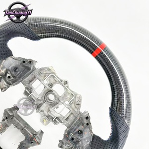 Volant de voiture en fibre de carbone pour Peugeot <span class=keywords><strong>308</strong></span> <span class=keywords><strong>GTI</strong></span> 2014, livraison rapide d'usine - Product Image 3
