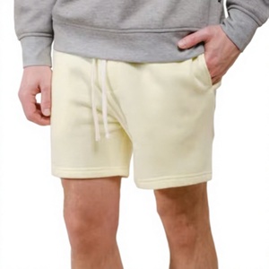 Shorts pour hommes en gros directement de l'usine – Confortables, en tissu tricoté polyester/spandex, avec cordon de serrage, sur mesure, couleur unie - Product Image 5