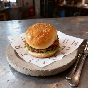 Papier d'emballage en cire durable et réutilisable en gros, logo personnalisé, restaurant, sandwich, hamburger - Product Image 3