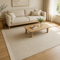 Tapis imprimé lavable en machine, tapis floral vintage pour salon, chambre à coucher, décoration de la maison