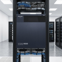 Système IP PBX hybride modulaire Panasonic KX-TDA100 compatible avec toutes les cartes d'extension TDA