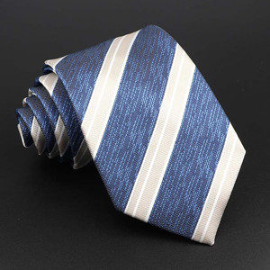 <span class=keywords><strong>Cravate</strong></span> Classique pour Homme d'Affaires, Formelle, <span class=keywords><strong>Rayée</strong></span>, Jacquard à Pois, pour Mariage, Largeur 8CM, 1200 Aiguilles - Product Image 3