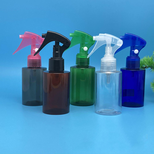 Stampa personalizzata 100ml 200ml 300ml 500ml colorato trasparente plastica Shampoo lozione per spremere bottiglia con tappo rotondo a fungo - Product Image 5