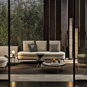 Juego de Muebles de Jardín de Tela Rafa Lin para Exteriores, Sofá de Jardín Moderno con Cojines Suaves - Product Image 6