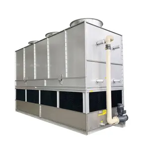 Évaporateur durable combiné de serpentin de condenseur d'air de flux croisé pour le refroidissement d'ammoniaque