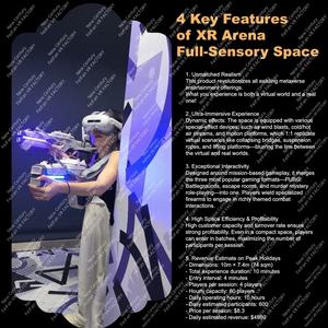 Arena XR Interactiva, Sala <span class=keywords><strong>de</strong></span> Escape Inmersiva <span class=keywords><strong>de</strong></span> Libre Recorrido, Campo <span class=keywords><strong>de</strong></span> Batalla <span class=keywords><strong>de</strong></span> Juegos <span class=keywords><strong>de</strong></span> Realidad Virtual, <span class=keywords><strong>Simulador</strong></span> <span class=keywords><strong>de</strong></span> Disparos <span class=keywords><strong>de</strong></span> Realidad Virtual para Parques Temáticos - Product Image 4