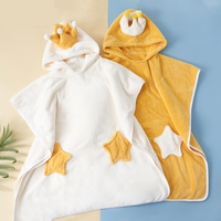 Hot Sale Hooded Bath Towel for Baby Multi-color Option Soft Comfortable and Absorbent Baby Towel