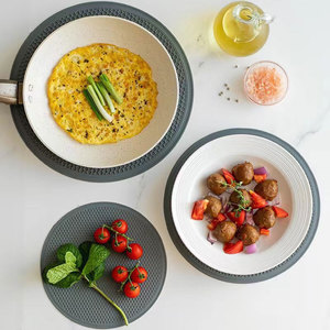 Multi fungsi <span class=keywords><strong>Anti</strong></span> <span class=keywords><strong>Slip</strong></span> silikon <span class=keywords><strong>Pot</strong></span> pemegang Drain Pad Trivet <span class=keywords><strong>Pot</strong></span> pemegang sarang lebah pengeringan tikar untuk dapur - Product Image 3