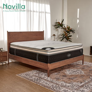 Muebles de dormitorio, venta al por mayor, colchones de látex de muelles helicoidales de bolsillo doble Queen King personalizados, gran oferta - Product Image 1