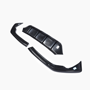 Difusor de Parachoques Trasero ABS Negro Brillante para Volkswagen <span class=keywords><strong>Arteon</strong></span> MK1 3H7 2020 - Product Image 5