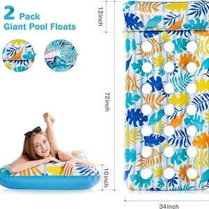 ที่นอนลมเป่าลม PVC อเนกประสงค์ พร้อมของเล่นสำหรับปาร์ตี้ริมสระน้ำ - Product Image 5