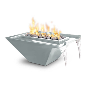 Calentador de piscina decorativo de acero Corten, cuenco de <span class=keywords><strong>agua</strong></span> a gas para piscinas con función redonda de <span class=keywords><strong>fuego</strong></span> y <span class=keywords><strong>agua</strong></span> - Product Image 2