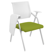 Chaise de conférence pliable et pratique, nouveau Style, chaise d'entraînement avec bloc-notes