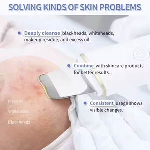 เครื่องทำความสะอาดผิวหน้าแบบสั่นสะเทือน รุ่น Esptula Ultrasnica สำหรับขจัดสิ่งสกปรกในรูขุมขน  ที่ขูดผิวหน้า  ทำจากสแตนเลส - Product Image 4