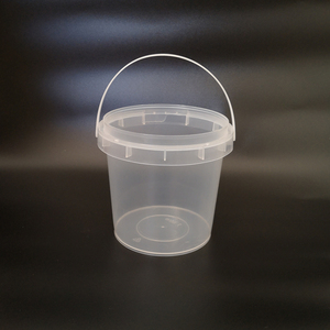 Cubo de Plástico Personalizado Redondo para Alimentos y Dulces, Cubo de Plástico de 300ML, 400ML, 500ML, 900ML, 1L, 2L, 3L, 4L, 5L, 10L - Product Image 6