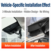 Chery QQ3 EV Dashcam Dubbele Lens 2K Ultra HD Nachtzicht Ingebouwde WiFi Automatische Loopopname Draadloze Niet-Invasieve Installatie