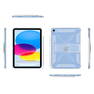 Funda Protectora Compatible con <span class=keywords><strong>iPad</strong></span> de 11 Pulgadas, Estilo Pivotante, con Ranura para Lápiz, Resistente a Caídas, Diseño Transparente para Modelos Pro 11/Air 13/M2-M5 - Product Image 5