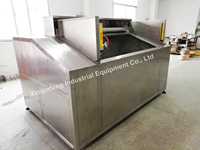 Ligne de production automatique de revêtement par pulvérisation UV, machine de peinture à mouvement alternatif pour montures de lunettes, boules de Noël, petites pièces