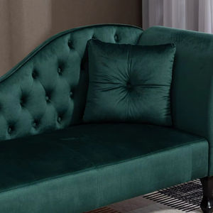 Alta calidad Popular <span class=keywords><strong>de</strong></span> lujo <span class=keywords><strong>de</strong></span> terciopelo verde cómodo mechón sofá para sala <span class=keywords><strong>de</strong></span> estar - Product Image 1