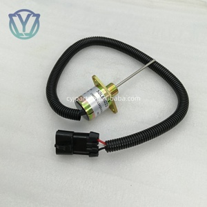 วาล์วโซลินอยด์หยุดเครื่องขุดรุ่น 1503ES-12A5UC9SCC28 สำหรับ U-15 U-17 U-30 KX135 และอะไหล่เครื่องจักรก่อสร้างอื่นๆ - Product Image 3