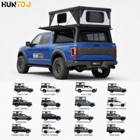 Tente de camping pour camion tout-terrain à coque rigide Hunttoo, tente de camping à coque rigide pour les voyages en plein air