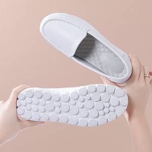 Nuove <span class=keywords><strong>Scarpe</strong></span> da Infermiera Primavera-Estate <span class=keywords><strong>per</strong></span> Donne, <span class=keywords><strong>Comode</strong></span>, Piatte, Anti-Fatica, Antiscivolo, Suola Spessa, <span class=keywords><strong>Scarpe</strong></span> Bianche <span class=keywords><strong>per</strong></span> Lavoro Medico - Product Image 3