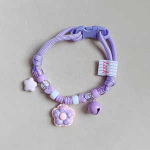 Lindo collar para perro con ribete crema, decoración digna de Instagram, accesorio para gatos, collar de peluche para Bichón Frisé y Teddy Bear - Product Image 4