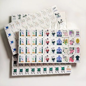 Venta al por mayor directa de fábrica: <span class=keywords><strong>Juego</strong></span> de Mahjong y <span class=keywords><strong>Ludo</strong></span> Palm Royale de 4 capas de acrílico, ecológico, duradero, para niños, con inventario estable y a granel. - Product Image 1