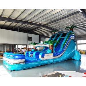 <span class=keywords><strong>Toboggan</strong></span> aquatique <span class=keywords><strong>gonflable</strong></span> double voie de haute qualité à bas prix, en PVC de 0,6 mm, personnalisé, pour <span class=keywords><strong>piscine</strong></span> extérieure commerciale, parc - Product Image 3