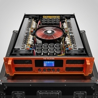 Amplificateur de puissance professionnel classe TD, 4 canaux, 4x2000W, amplificateur stéréo pour caisson de basses, bar, discothèque, scène extérieure, performance live