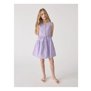 Robe de plage midi en coton écologique pour filles, tissu respirant adapté à l'été, éléments de design décoratifs, confortable - Product Image 6