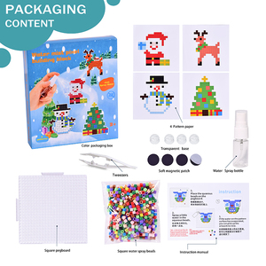 High Quality Colorful Customized Imagination Educational Toys 3D DIY Water Magic Beads DIY Square Magic Water Beads - Product Image 3