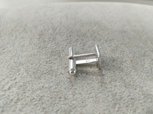 カスタマイズされた高品質の磨かれた人気のトレイデザイン925スターリングシルバーパーソナライズされたファインカフリンクブランクユニセックス - Product Image 5