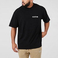Vente en gros T-shirt vierge avec logo personnalisé 230 g/m² de coton coupe décontractée t-shirt à col montant et épaules tombantes