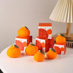 Candela Profumata a Forma di Frutta, Candela per Aromaterapia Domestica, Regalo Creativo, Candele Profumate in Cera di Soia Carine - Product Image 4
