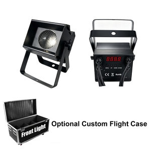 Mini projecteur LED COB 80W portable DMX512 blanc chaud/blanc froid 2-en-1 avec stroboscope pour <span class=keywords><strong>mariage</strong></span>, événement, fête, location professionnelle - Product Image 5